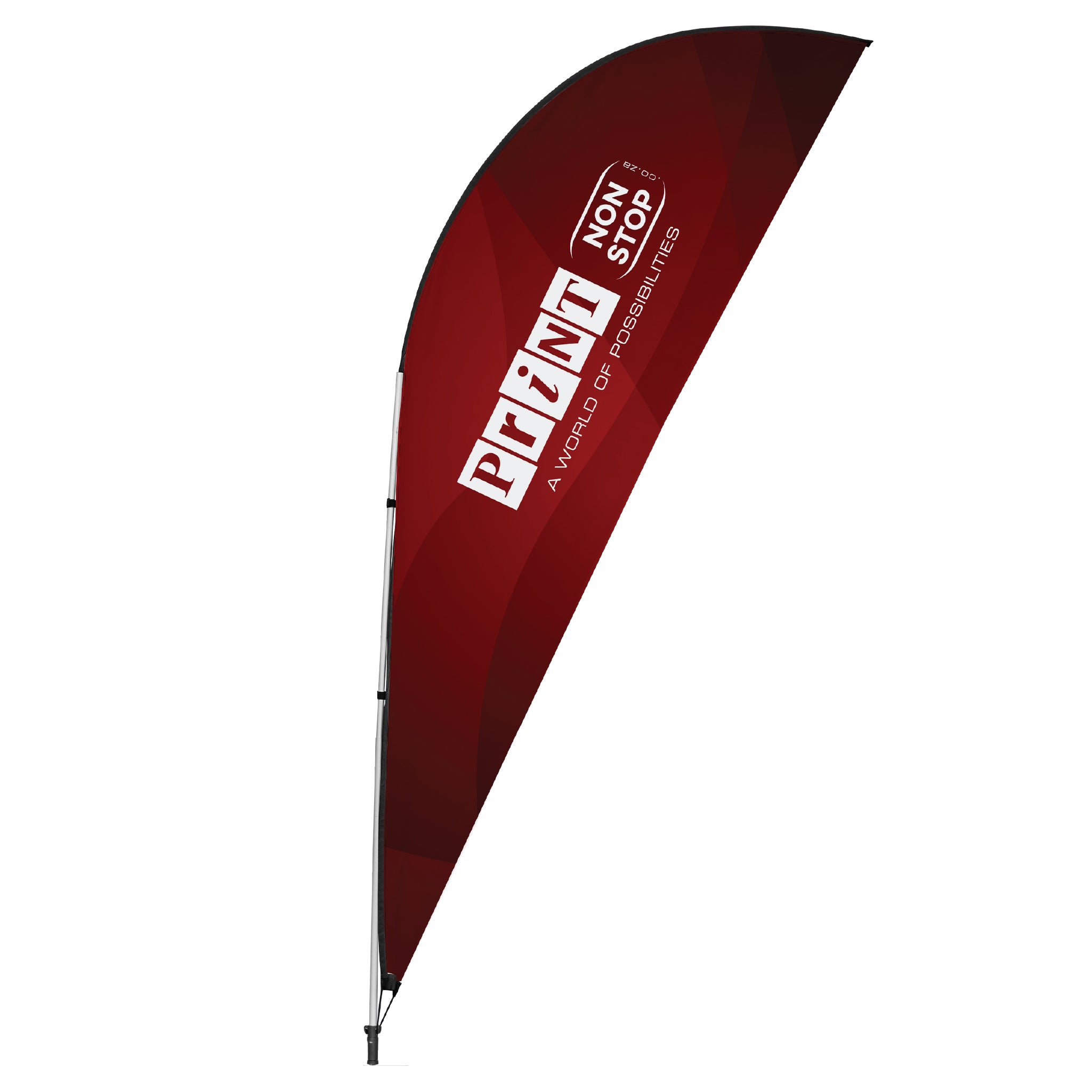 Flying Banner - Sharkfin Banner – Print Nonstop